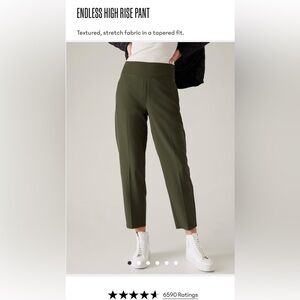 Athleta Endless High Rise Pant 4 Tall NWT